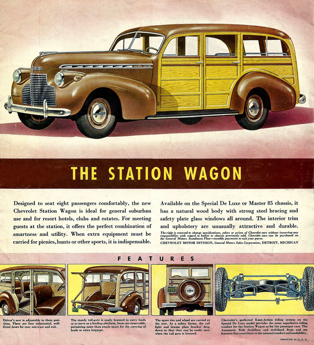 1940 Chevrolet Cabriolet & Wagon Foldout-04