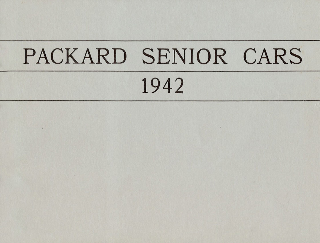 1942 Packard Senior Cars Packet-00