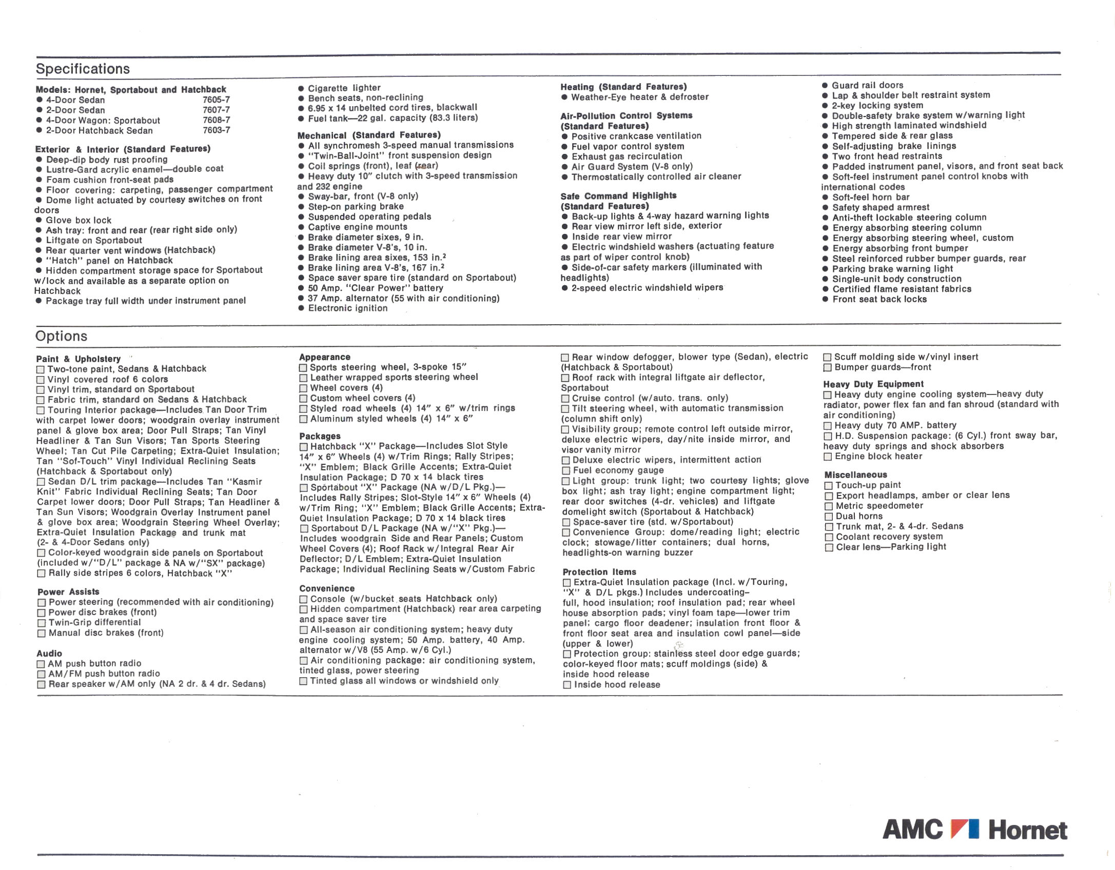 1976 AMC Full Line-17