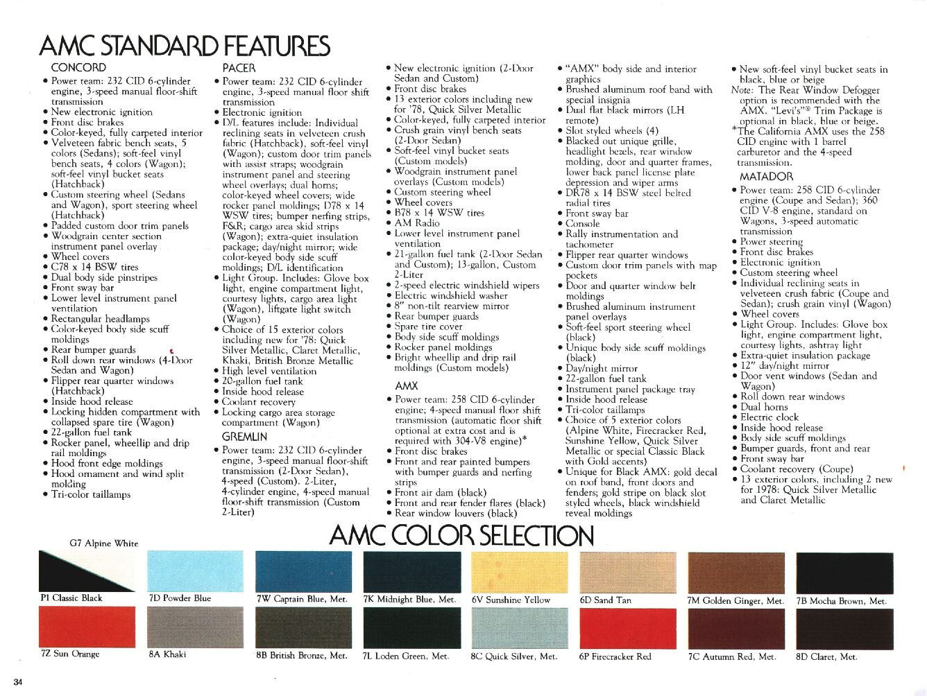 1978 AMC-34