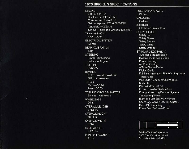 1974 Bricklin Brochure-10