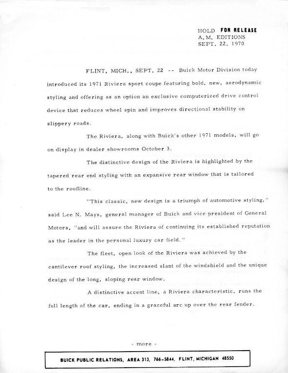 1971 Buick Riviera Press Release-04