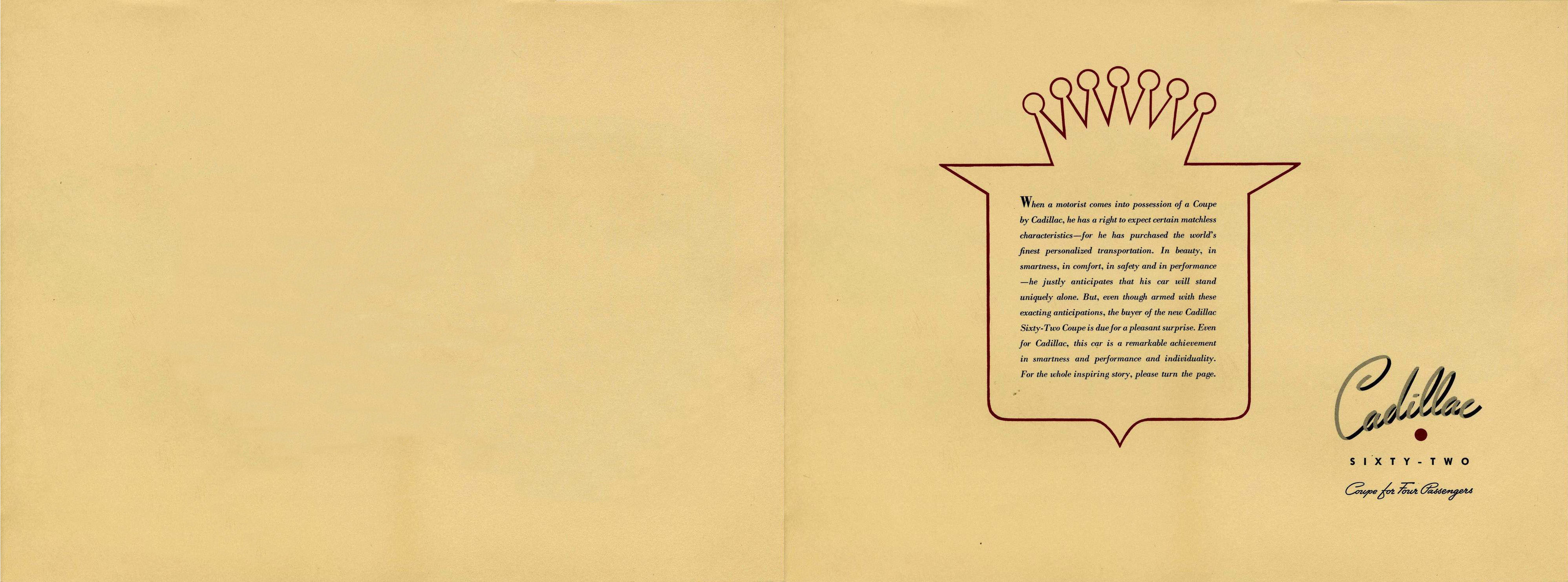 E- 1940 Cadillac Coupe Foldout -Outer