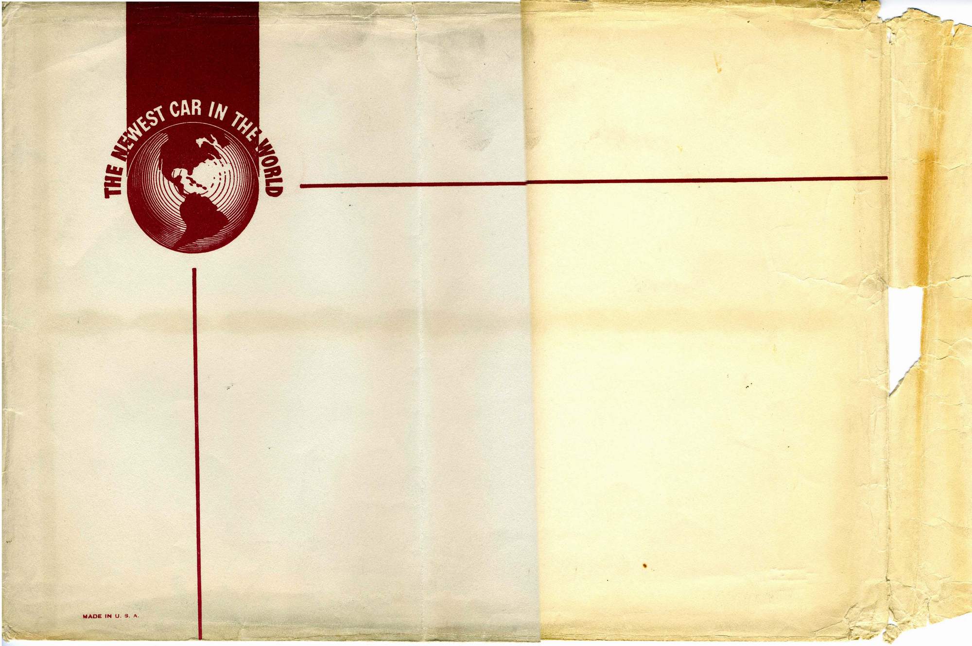 K- 1940 Cadillac Mailing Envelope