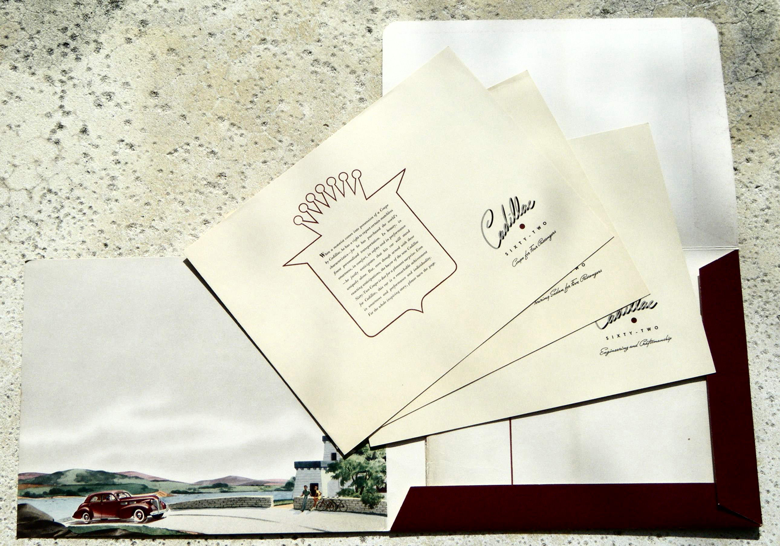 L- 1940 Cadillac Overall Layout