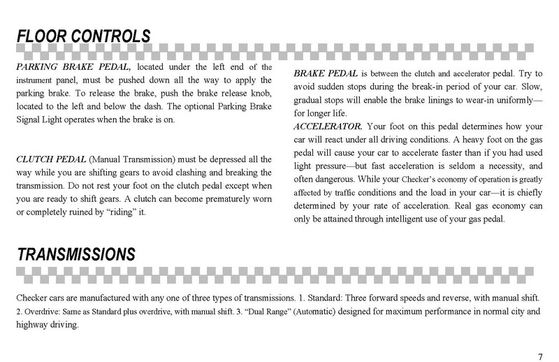 1965 Checker Owners Manual-09