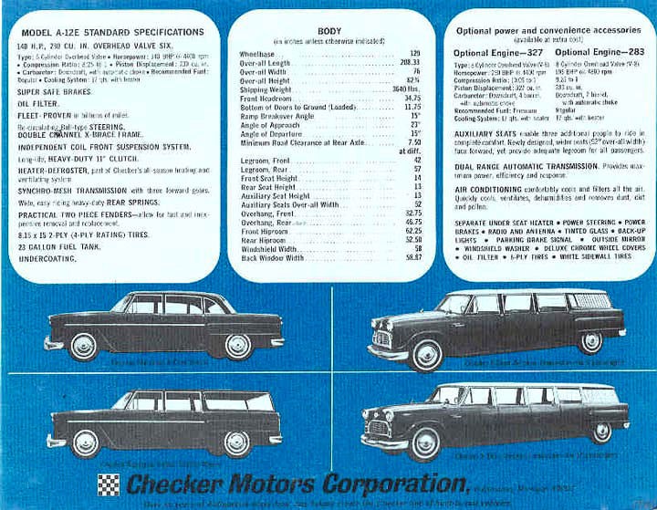 1966 Checker A12E-02