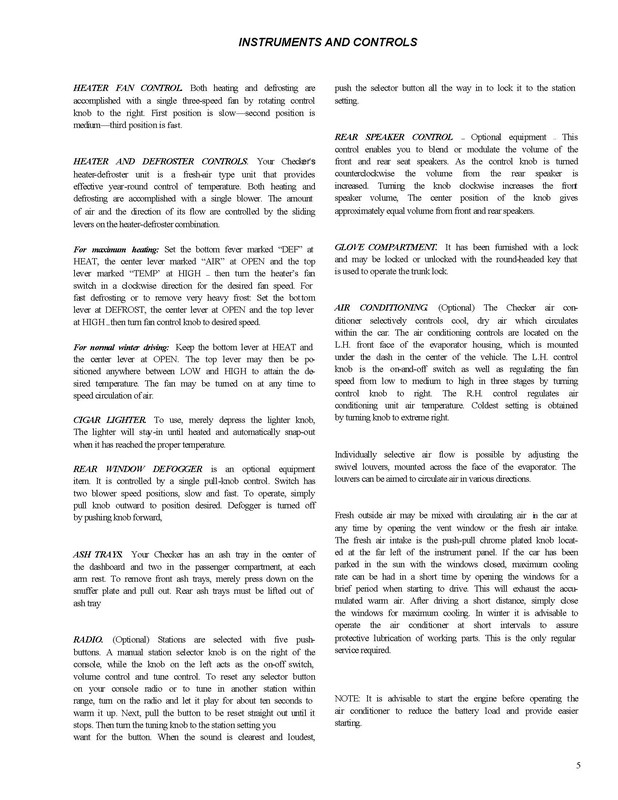 1977 Checker Owners Manual-05