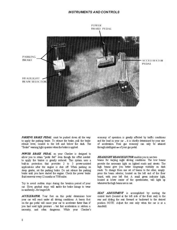1977 Checker Owners Manual-08