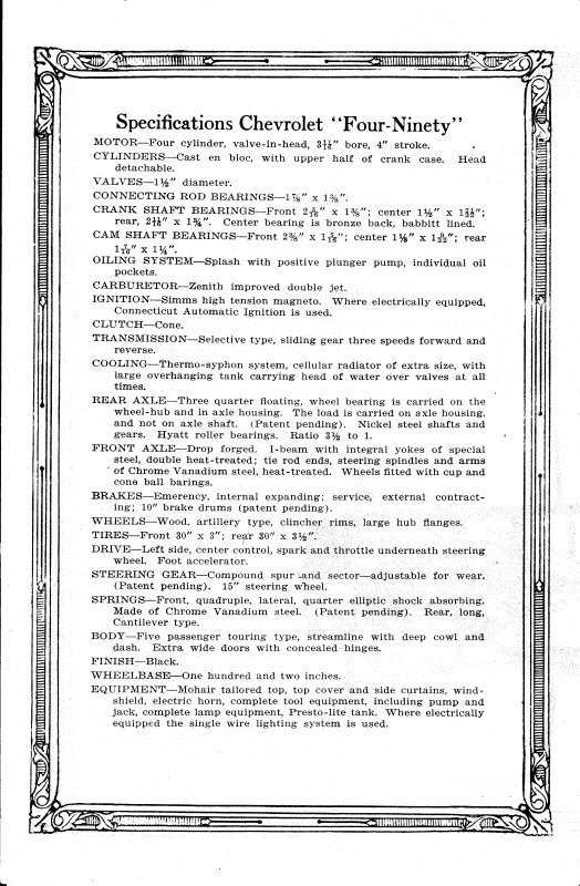 1916 Chevrolet 490-05