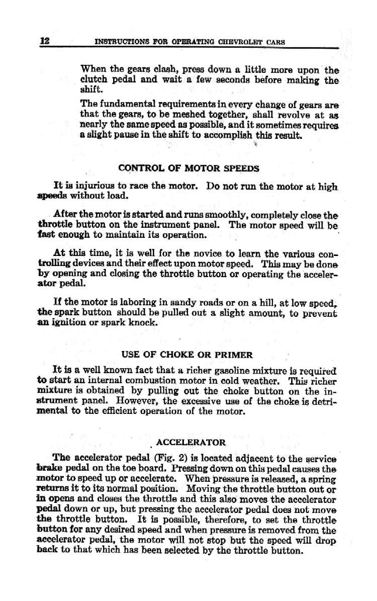 1930 Chevrolet Owners Manual-12