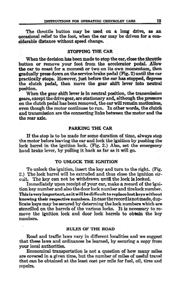 1930 Chevrolet Owners Manual-13