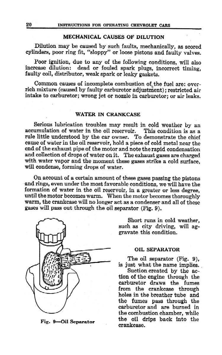 1930 Chevrolet Owners Manual-20