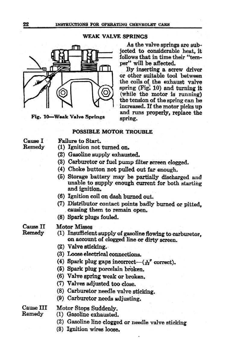 1930 Chevrolet Owners Manual-22