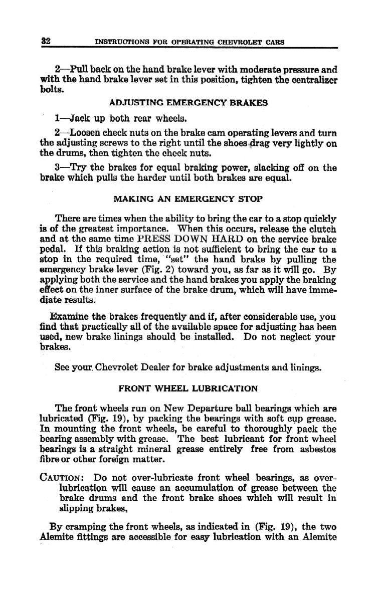 1930 Chevrolet Owners Manual-32