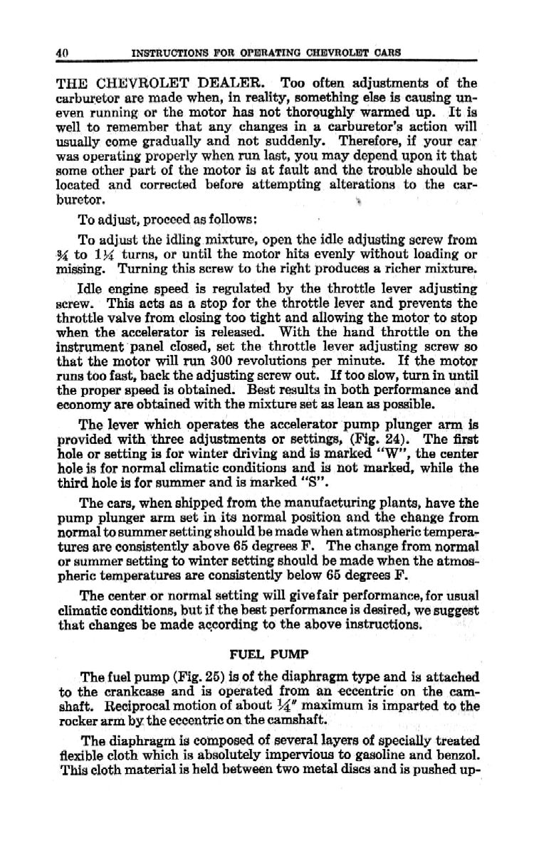 1930 Chevrolet Owners Manual-40