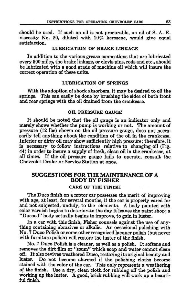1930 Chevrolet Owners Manual-63