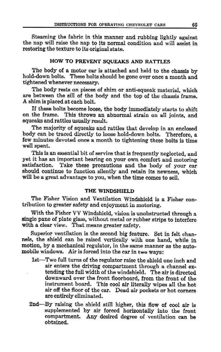 1930 Chevrolet Owners Manual-65