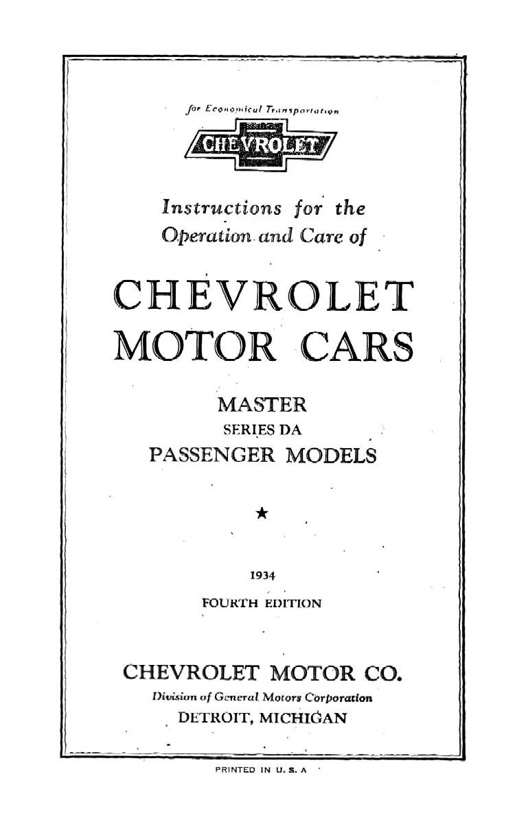1934 Chevrolet Manual-01