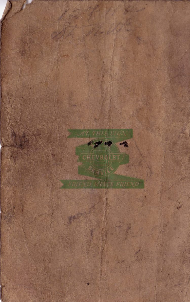 1937 Chevrolet Owners Manual-64