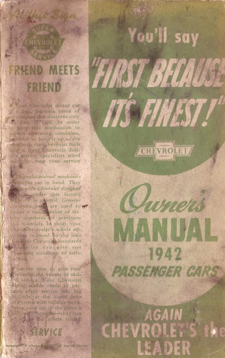 1942 Chevrolet Owners Manual-00