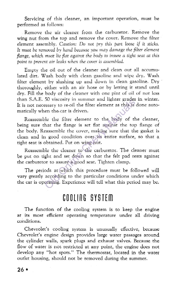 1942 Chevrolet Owners Manual-26