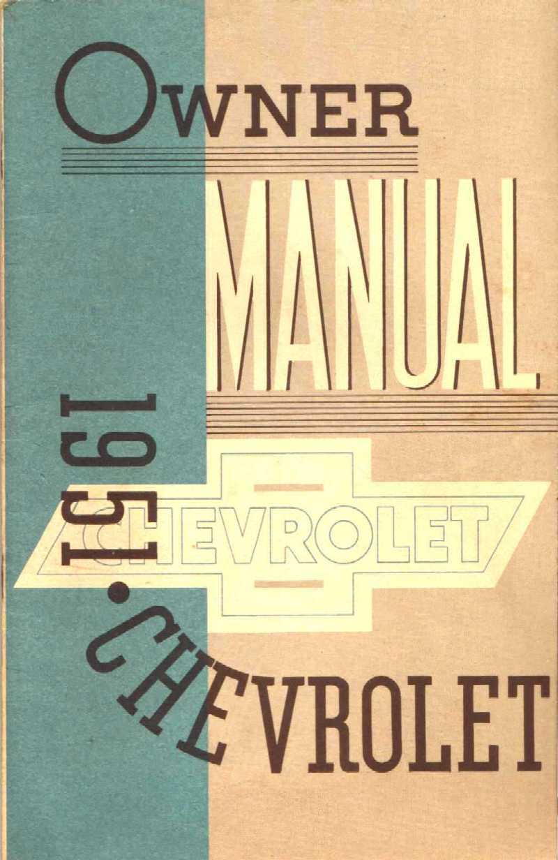 1951 Chevrolet Manual-00