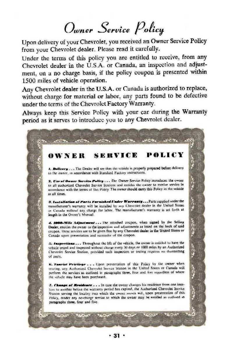 1951 Chevrolet Manual-31
