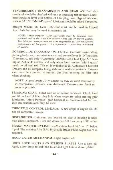 1952 Chev Owners Manual-24