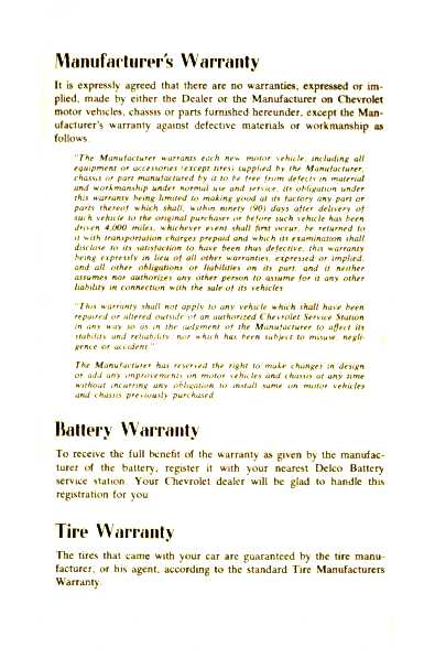 1952 Chev Owners Manual-33