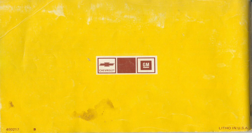 1977 Chevrolet Chevelle Manual-107