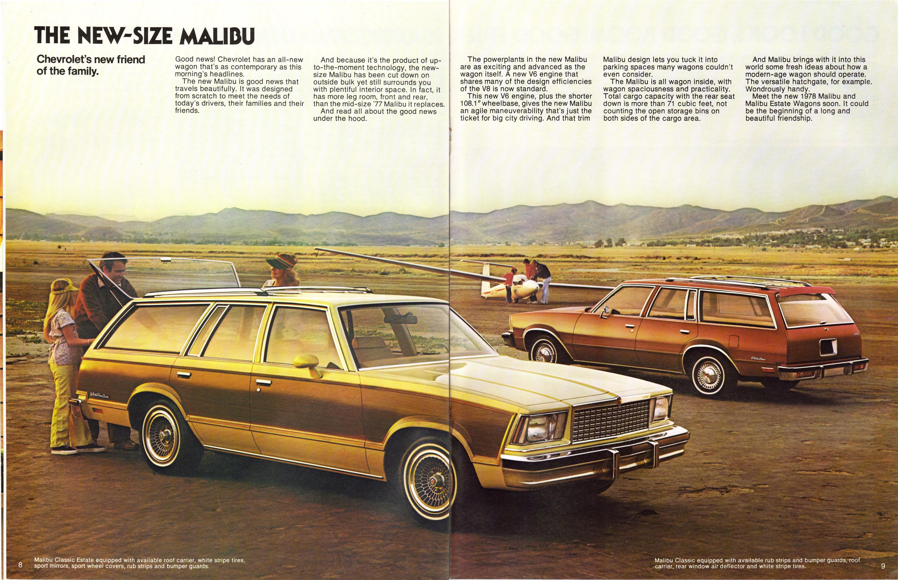 1978 Chevrolet Wagons Pg08  amp  09