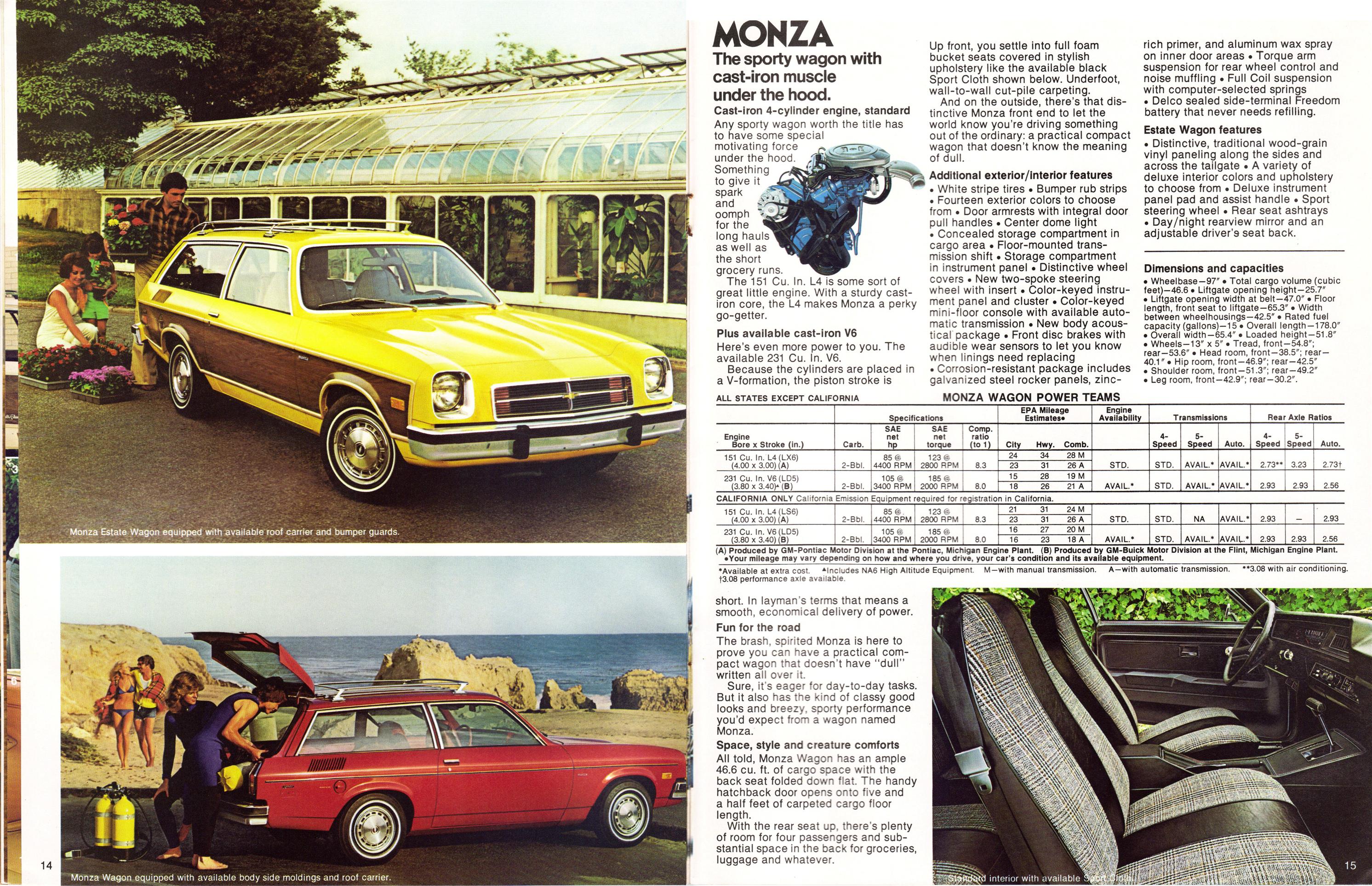 1978 Chevrolet Wagons Pg14  amp  15