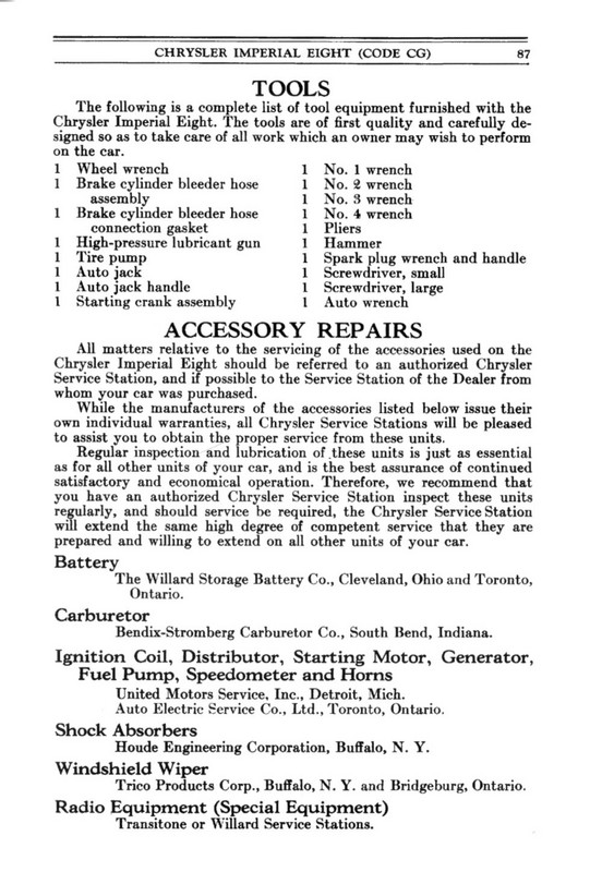 1931 Chrysler Imperial Manual-87