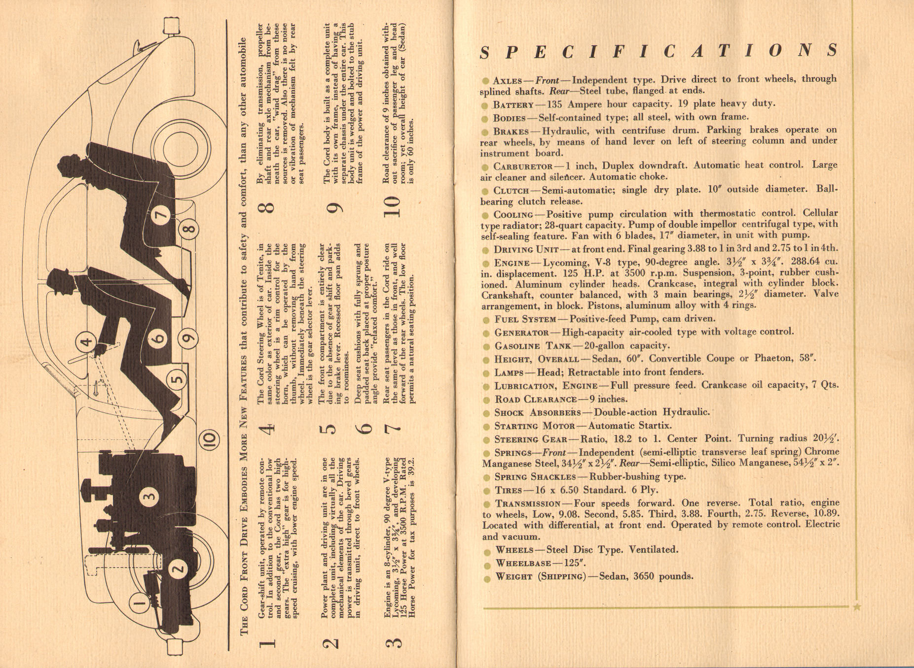 1936 Cord Brochure-14-15