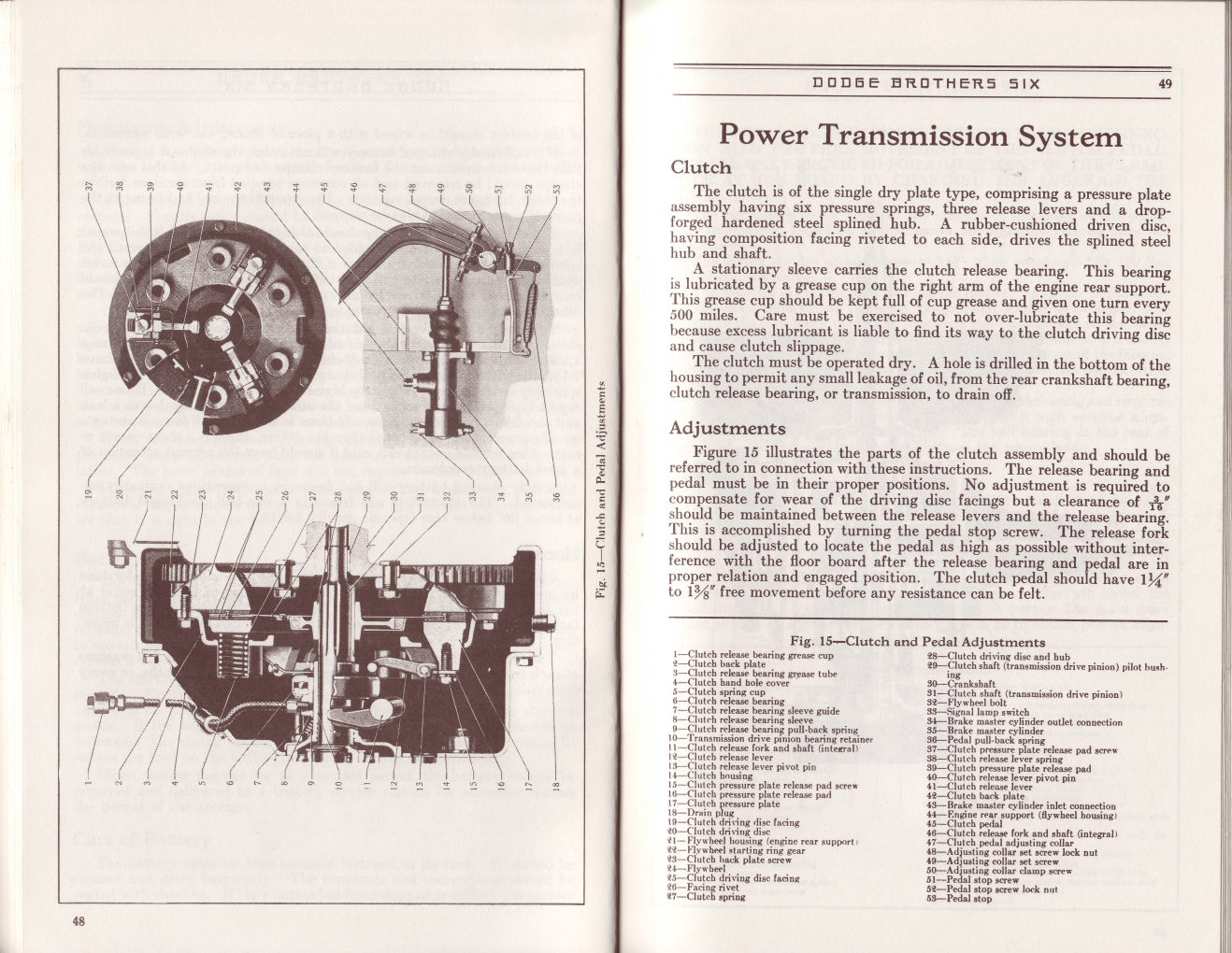 1930 Dodge Six Instruction Manual-48 amp 49