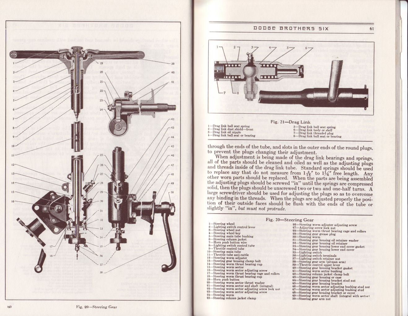 1930 Dodge Six Instruction Manual-60 amp 61