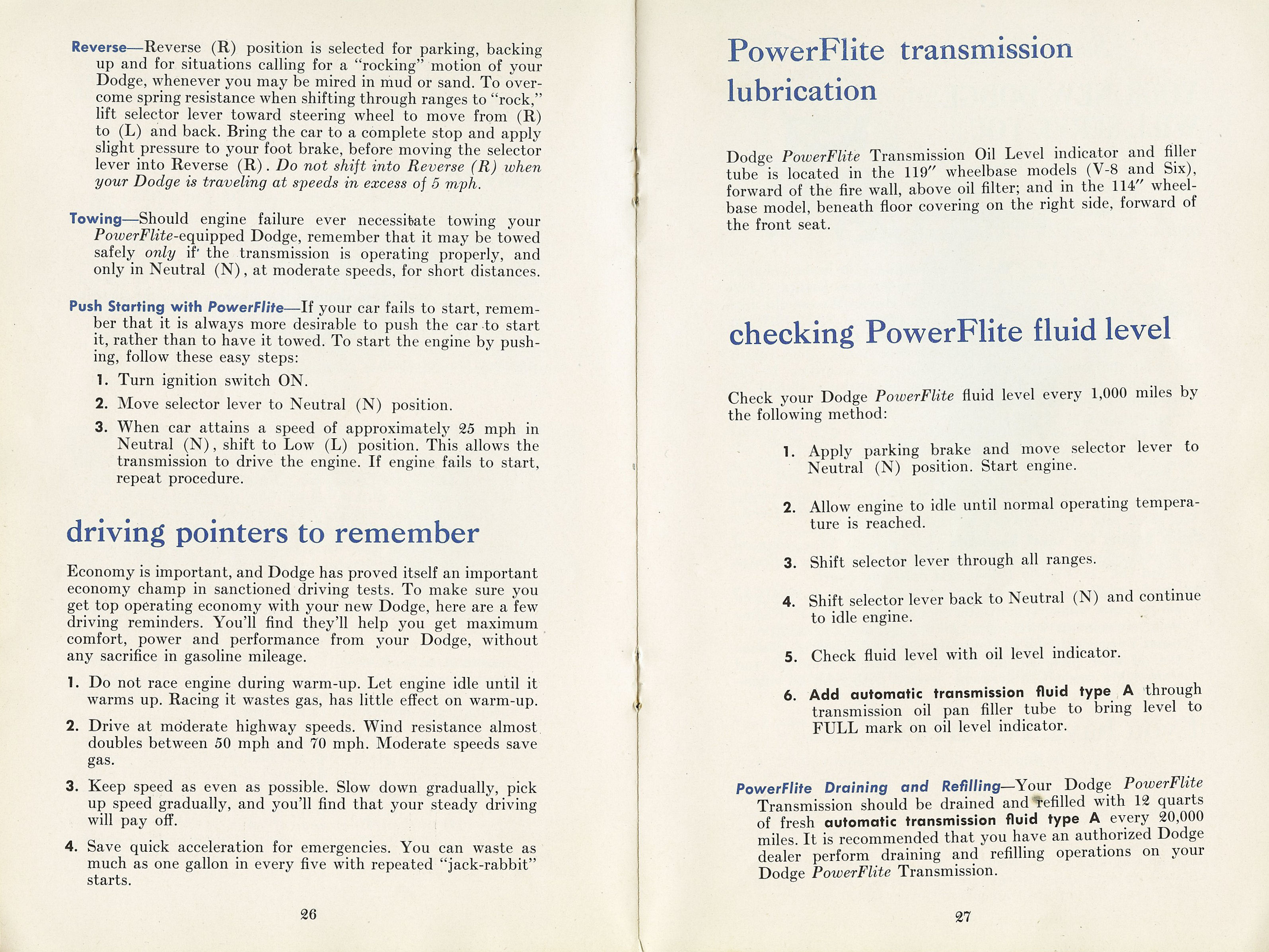 1954 Dodge Owners Manual-26-27