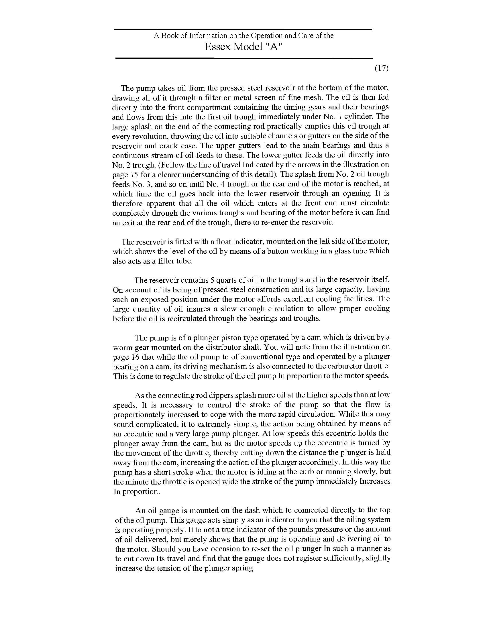 1919 Essex Instruction Book-19