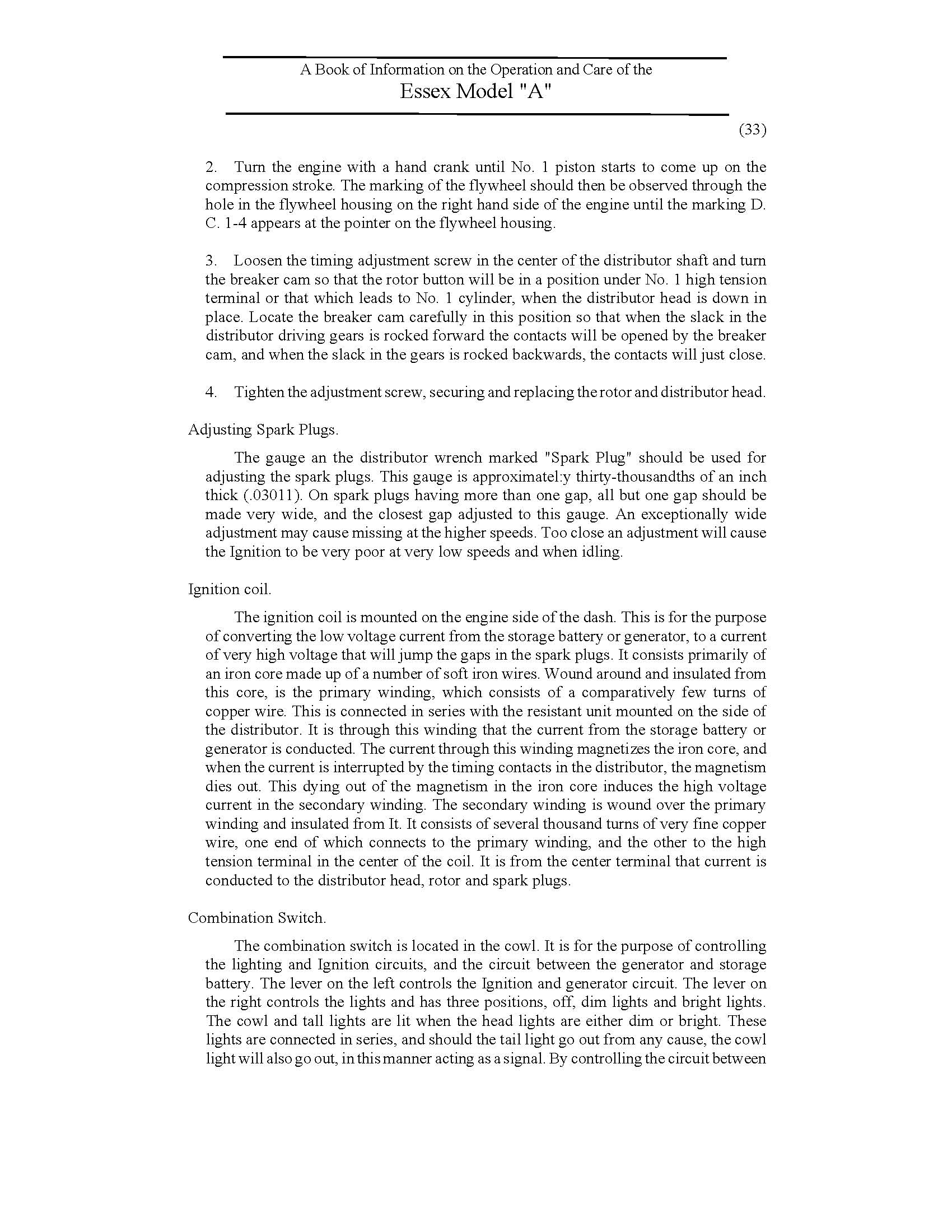 1919 Essex Instruction Book-35