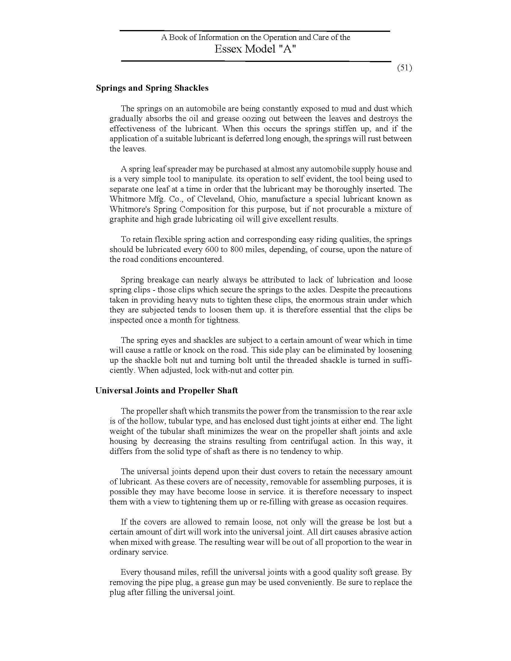 1919 Essex Instruction Book-53