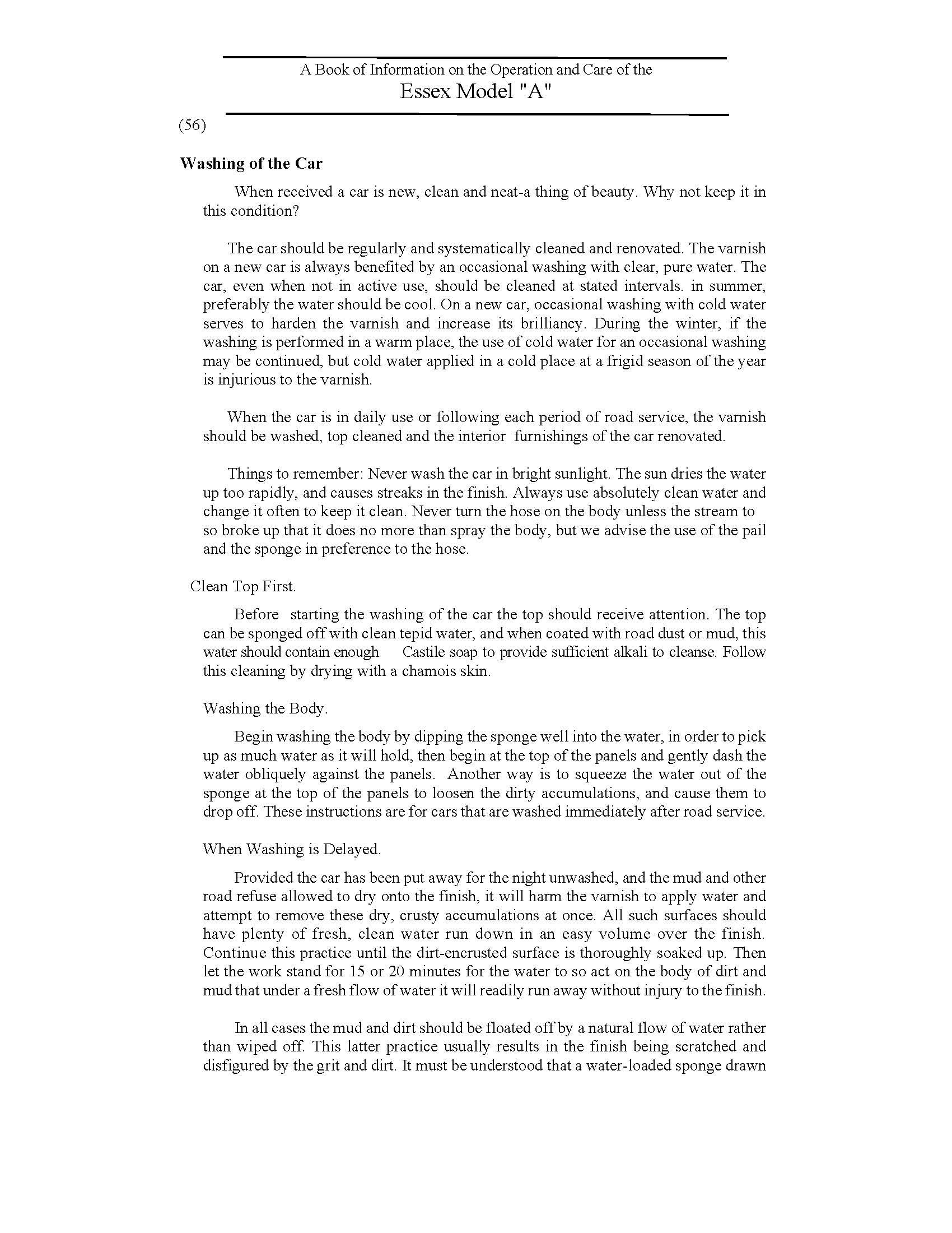 1919 Essex Instruction Book-58