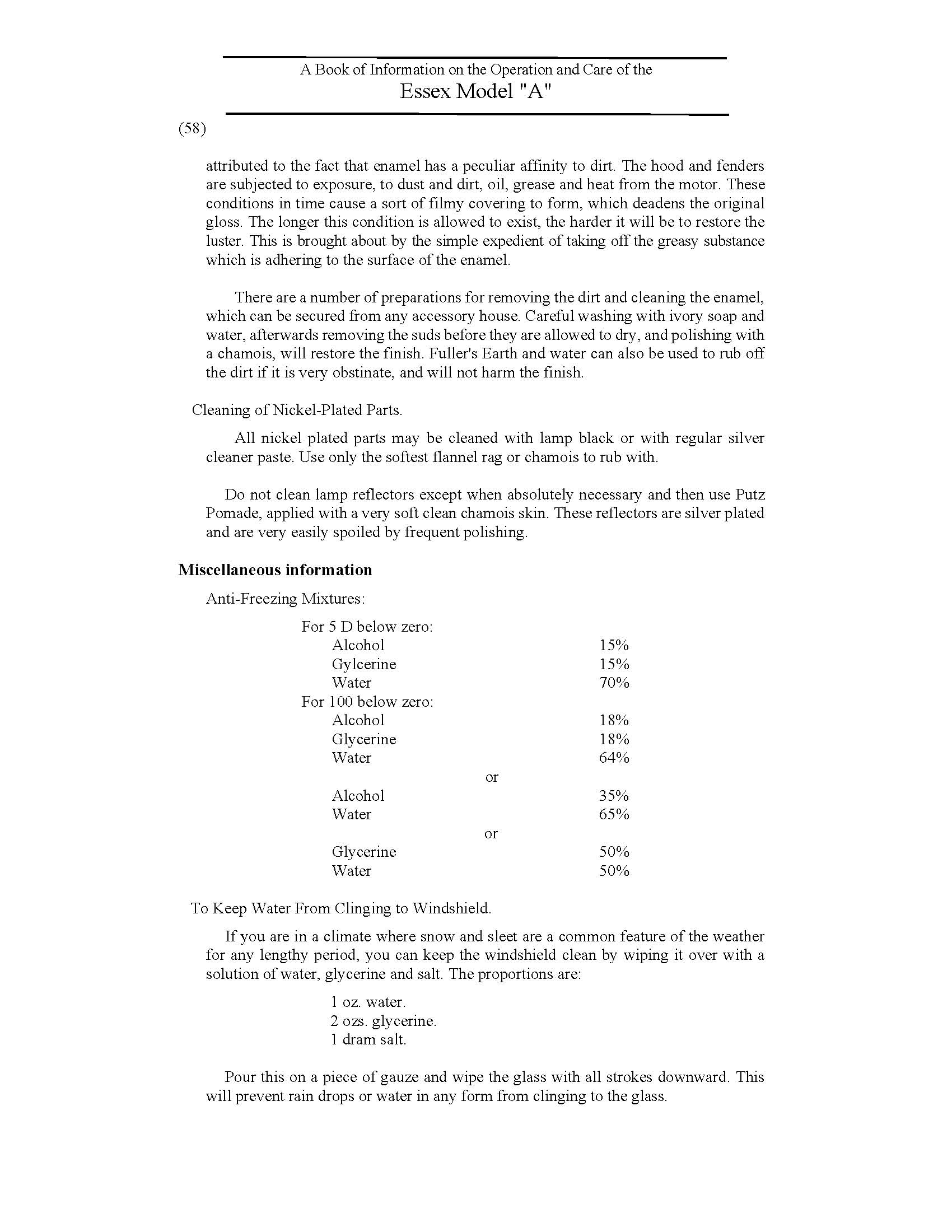 1919 Essex Instruction Book-60