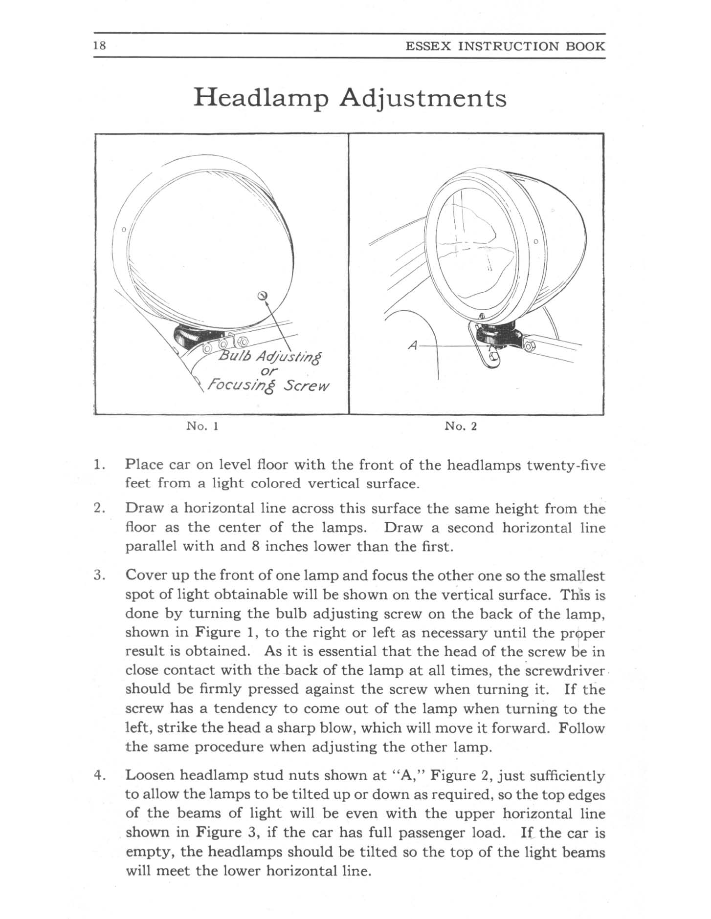 1927 Essex Instruction Book-19