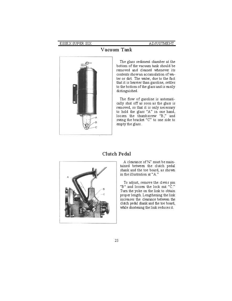 1930 Essex Instruction Book-20
