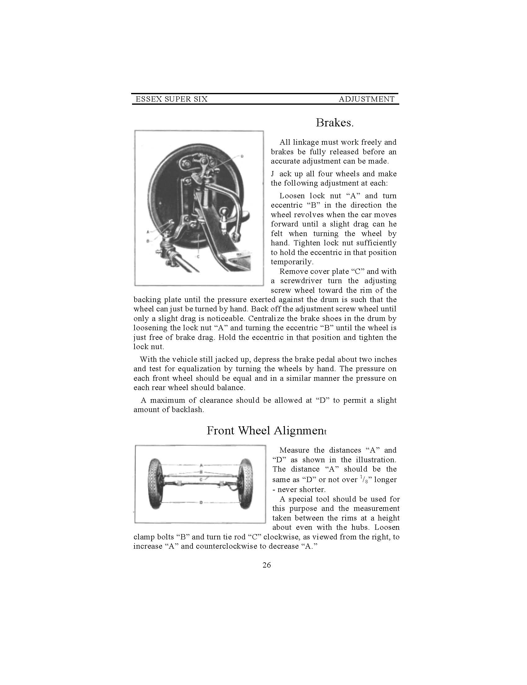 1930 Essex Instruction Book-23