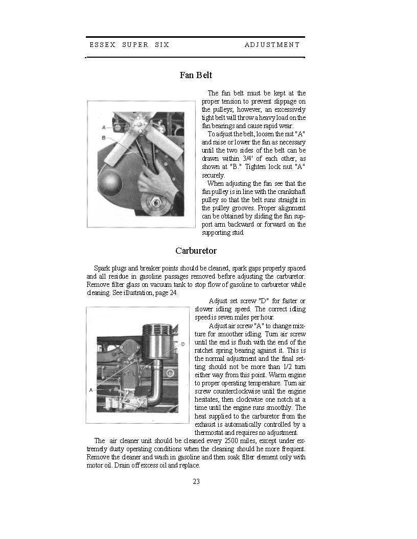 1932 Essex Owners Manual-24