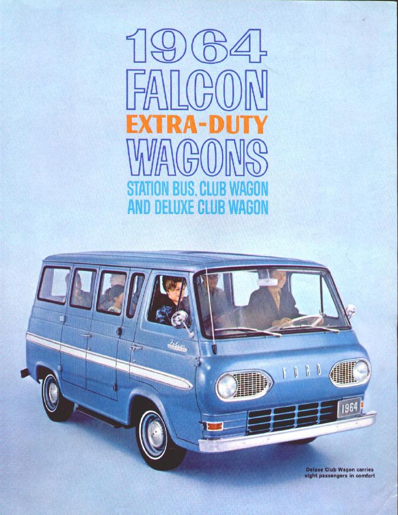 1964 Ford falcon window van #6