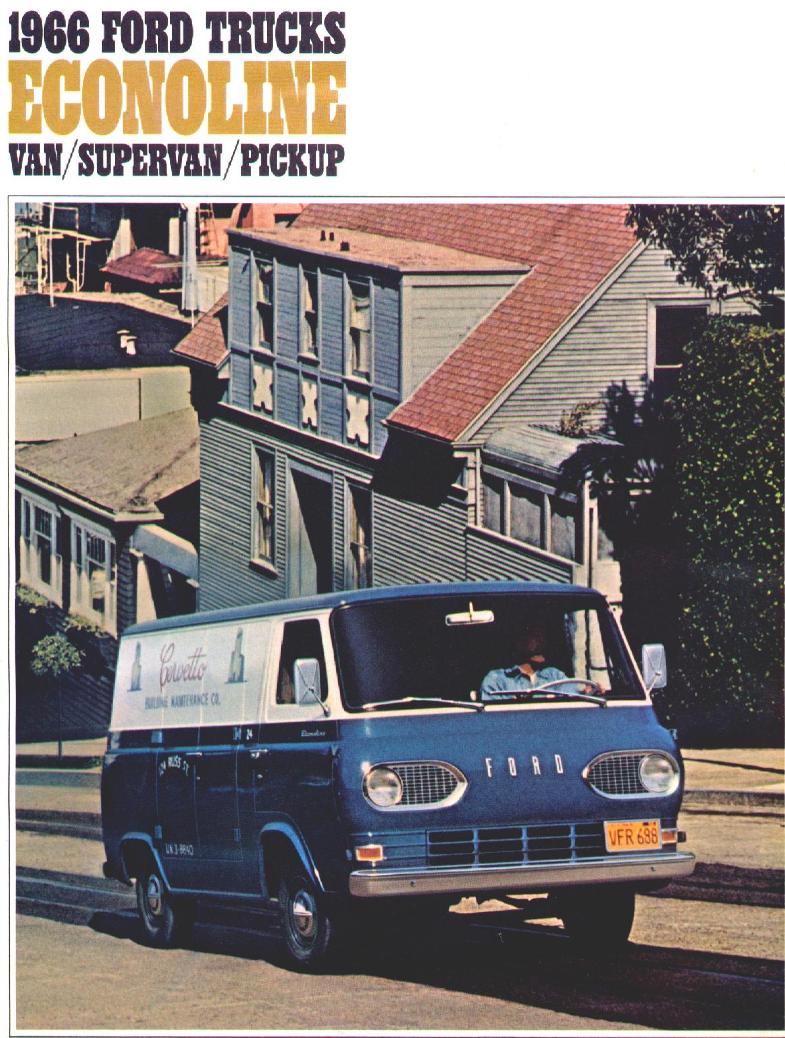 1966 Ford van truck #2