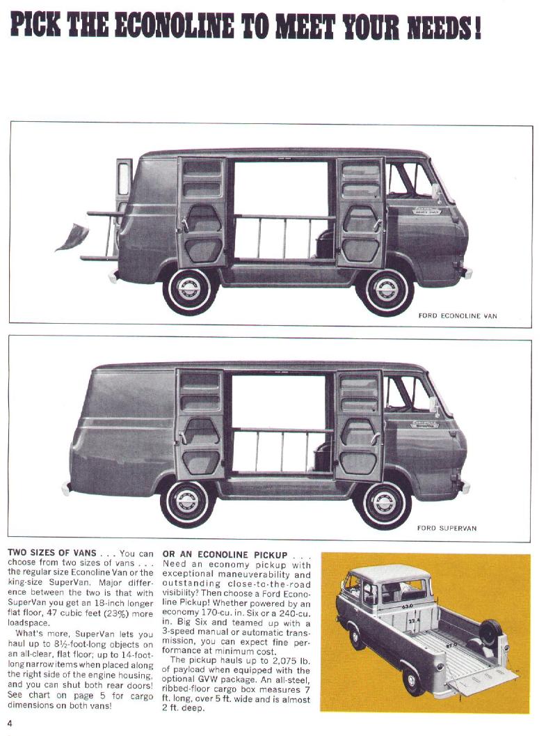 1966 Ford van truck #9
